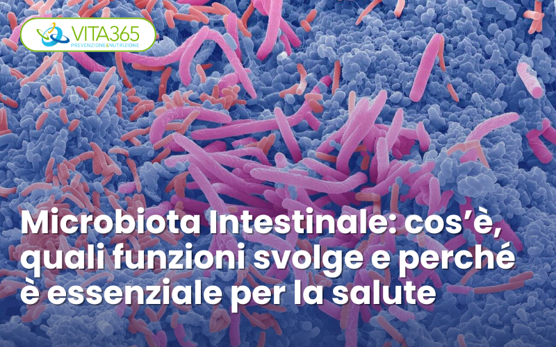 Microbiota intestinale: batteri benefici per la salute digestiva.